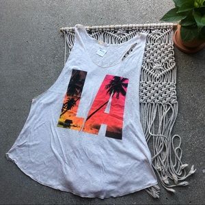 New LA Tank Top Juniors Large